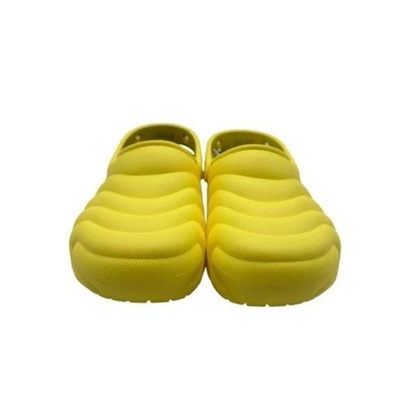 Crocs Classic Lined Overpuff Clogs‎ Cyber Yellow 210059-77J Sz 12 main image 5